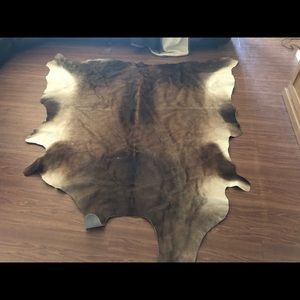Large cowhide rug